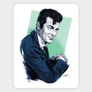 Tony Curtis - An illustration by Paul Cemmick Magnet